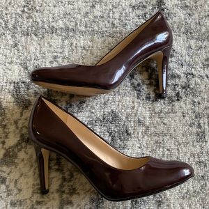 Nine West Burgundy Heels